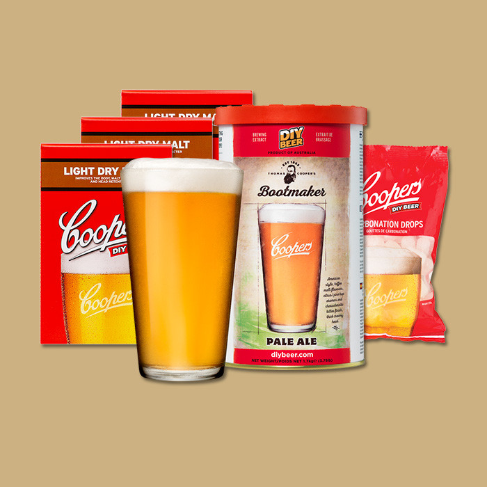 Bootmaker Pale Ale - Receptpaket Thomas Coopers
