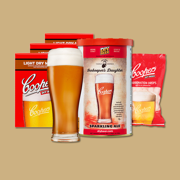 Innkeeper's Daughter Sparkling Ale - Receptpaket Thomas Coopers