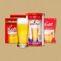 Golden Crown Lager - Receptpaket Thomas Coopers